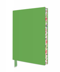 Artisan Notebook : Spring Green : Lined, PU Leather Flexi Cover - Flame Tree Studio