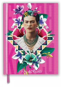 Frida Kahlo : Pink - Blank Sketch Book : Luxury Sketch Books - Flame Tree Studio