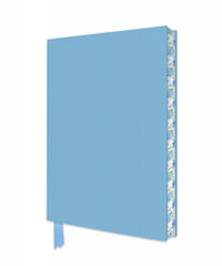 Artisan Notebook : Duck Egg Blue : Lined, PU Leather Flexi Cover - Flame Tree Studio