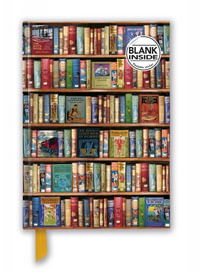 Bodleian Libraries, Hobbies and Pastimes Bookshelves - Foiled Blank Journal #9 : Hardcover - FLAME TREE STUDIO