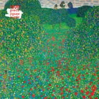 Gustav Klimt: Poppy Field - Puzzle : 1000-Piece Jigsaw Puzzle - Flame Tree Studio