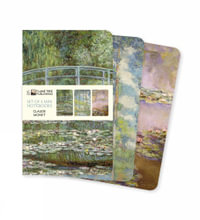 Claude Monet - Mini Notebook Collection (Set of 3) : Lined Pages, Sturdy Cover - Flame Tree Studio