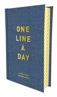 Denim One Line A Day : A Five-Year Memory Book - Chronicle Books