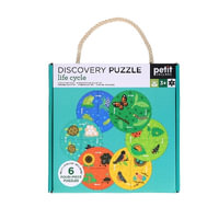 Discovery Puzzle : Life Cycle - Petit Collage