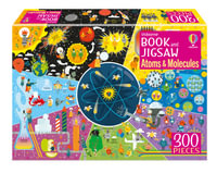 Usborne Book and Jigsaw: Atoms and Molecules : 300-Piece Jigsaw Puzzle - Rosie Dickins