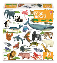 Usborne Book and Jigsaw: Wild Animals : 49-Piece Jigsaw Puzzle - Sam Smith