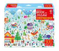 Usborne Book and Jigsaw: Christmas Maze : 300-Piece Jigsaw Puzzle - Sam Smith