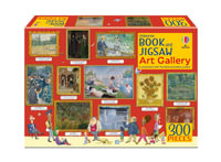 Usborne Book and Jigsaw: Art Gallery : 300-Piece Jigsaw Puzzle - Rosie Dickins