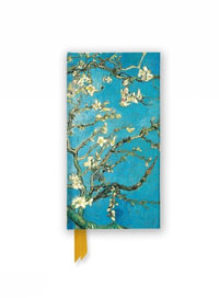 Van Gogh: Almond Blossom - Foiled Slimline Journal : Hardcover - FLAME TREE STUDIO