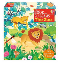 Usborne Book and 3 Jigsaws : The Zoo - Sam Taplin