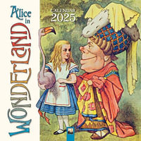 Alice in Wonderland Wall Calendar 2025 (Art Calendar) - Flame Tree Studio