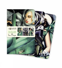 Tamara de Lempicka - Mini Notebook Collection (Set of 3) : Lined Pages, Sturdy Cover - Flame Tree Studio