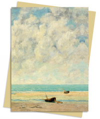 Gustave Courbet: The Calm Sea Greeting Card Pack : Pack of 6 - Flame Tree Studio