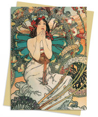 Mucha: Monaco Montecarlo Greeting Card Pack : Pack of 6 - Flame Tree Studio