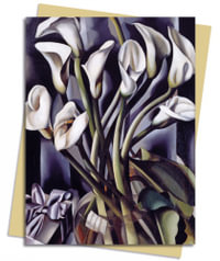 Tamara de Lempicka: Arums Greeting Card Pack : Pack of 6 - Flame Tree Studio