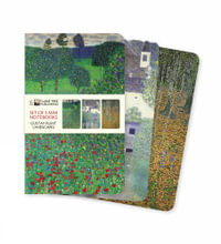 Gustav Klimt: Landscapes - Mini Notebook Collection (Set of 3) : Lined Pages, Sturdy Cover - FLAME TREE STUDIO