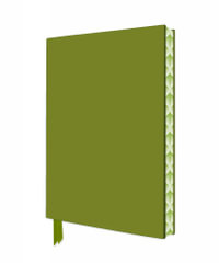 Artisan Notebook : Sage Green #28 : Lined Pages, PU Leather Flexi Cover - Flame Tree Studio