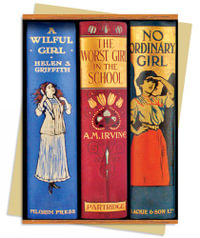 Bodleian: Book Spines Great Girls Greeting Card Pack : Pack of 6 - Flame Tree Studio