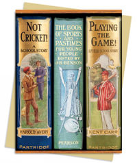 Bodleian: Book Spines Boys Sports Greeting Card Pack : Pack of 6 - Flame Tree Studio