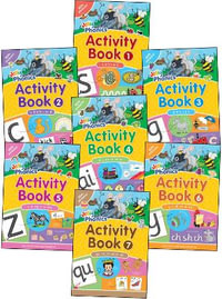 Jolly Phonics Activity Books 1-7 : in Precursive Letters (British English edition) - Sara Wernham