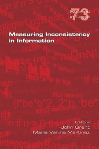 Measuring Inconsistency in Information - John Grant