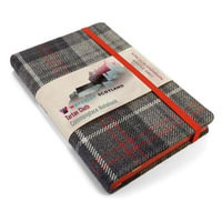 Castle Grey Pocket Tartan Cloth Hardcover Waverley Notebook : Waverley Pocket Commonplace Notebook - Waverley