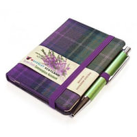 Waverley S.T. (S) : Heather Mini with Pen Pocket Genuine Tartan Cloth Commonplace Notebook - Waverly