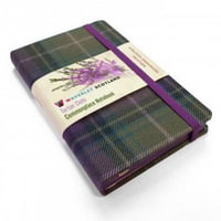 Dress Mini with Pen Pocket Tartan Cloth Hardcover Waverley Notebook : Waverly Pocket Commonplace Notebook - Waverley