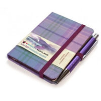 Romance Mini with Pen Pocket Tartan Cloth Hardcover Waverley Notebook : Waverley Pocket Commonplace Notebook - Waverley