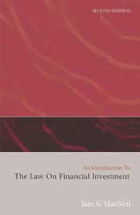 An Introduction to the Law on Financial Investment - Iain G. MacNeil