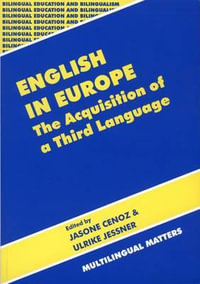 English in Europe : The Acquisition of a Third Language - Jasone Cenoz