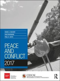 Peace and Conflict 2017 : Peace and Conflict - David Backer