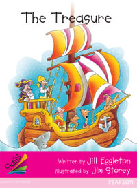 Sails Emergent Magenta : The Treasure - Jill Eggleton