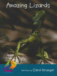 Sails Fluency Turquoise : Amazing Lizards - Carol Krueger