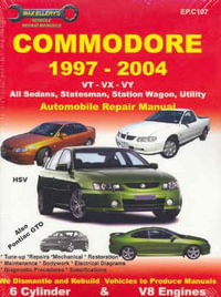 Commodore 1997-2004 VT, VX, VY - Haynes