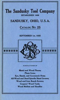 Sandusky Tool Co. 1925 Catalog : Catalog No. 25, September 1st, 1925 - Sandusky Tool Company