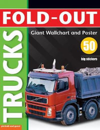 Fold-Out Poster Sticker Book : Trucks - CALVER PAUL