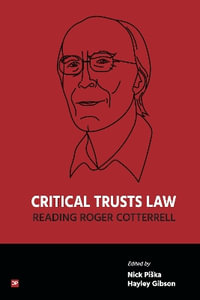 Critical Trusts Law - Nick PiÅ¡ka