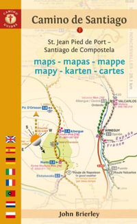 Camino De Santiago Maps : St. Jean Pied De Port - Santiago De Compostela - John Brierley