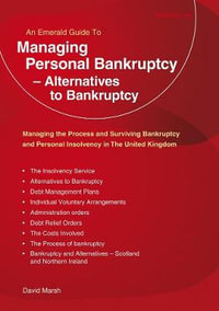 Managing Personal Bankruptcy - Alternatives to Bankruptcy : Revised Edition 2020 - David Marsh