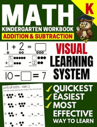 Math Kindergarten Workbook : Addition and Subtraction, Numbers 1-20, Activity Book with Questions, Puzzles, Tests with (Grade K Math Workbook) - Brighter Child Company