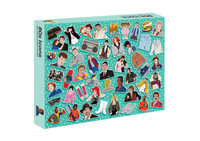 80s Icons Puzzle : 500-Piece Jigsaw Puzzle - Niki Fisher