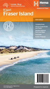 Fraser Island  Map 10th Ed. - Hema Maps Australia