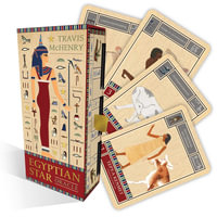 Egyptian Star Oracle : (42 Gilded Cards, 144-Page Full-Color Guidebook and Eye of Horus Charm ) - Travis McHenry