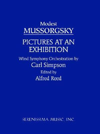 Pictures at an Exhibition : Study score - Modest Mussorgsky