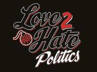 Love 2 Hate: Politics - Party Card Game Expansion : A Party Game for Inappropriate People - Colm Lundberg