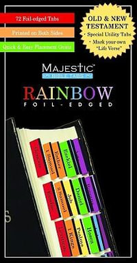 Majestic Rainbow Bible Tabs - Na Na