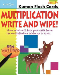 Multiplication Write & Wipe : Kumon Flash Cards - Eno Sarris