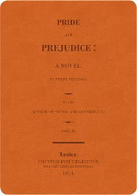 Pride and Prejudice : Orange Lined Journal - LLC Discovery Books