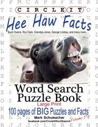 Circle It, Hee Haw Facts, Word Search, Puzzle Book - Lowry Global Media LLC